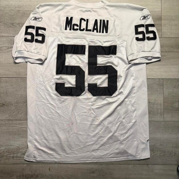 White Reebok NFL jersey size 54 MEN SIZE XL - Picture 2 of 5